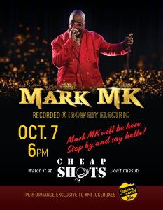 Mark MK in Flushing NY at Cheap Shot Oct 7